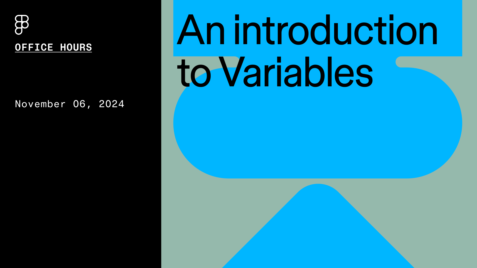 Introduction to Variables