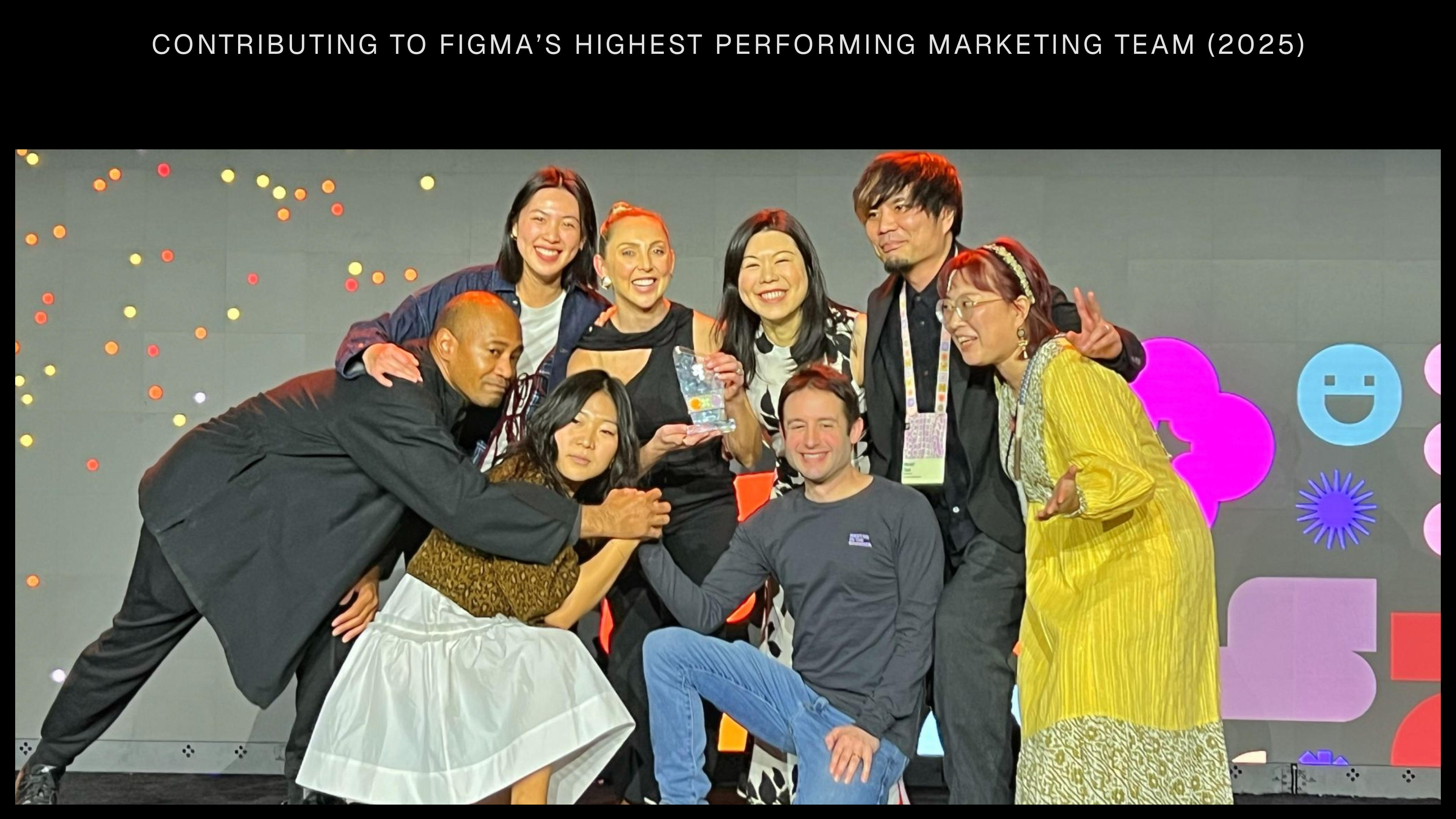 Corey Lee with a design team